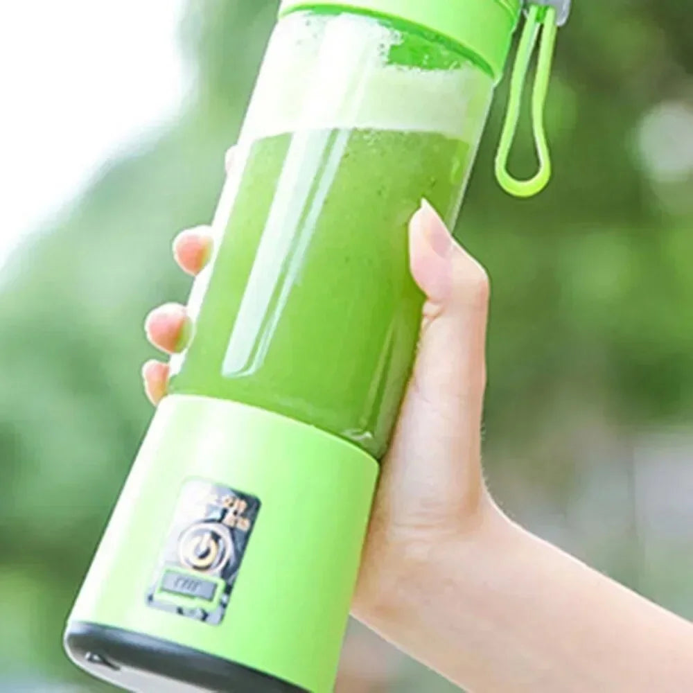 Portable Mini Blender For Shakes Rechargeable USB 380ML Traveling Fruit Juicer Cup Hand Fruit Blender Juicing Cup Kitchen Gadget