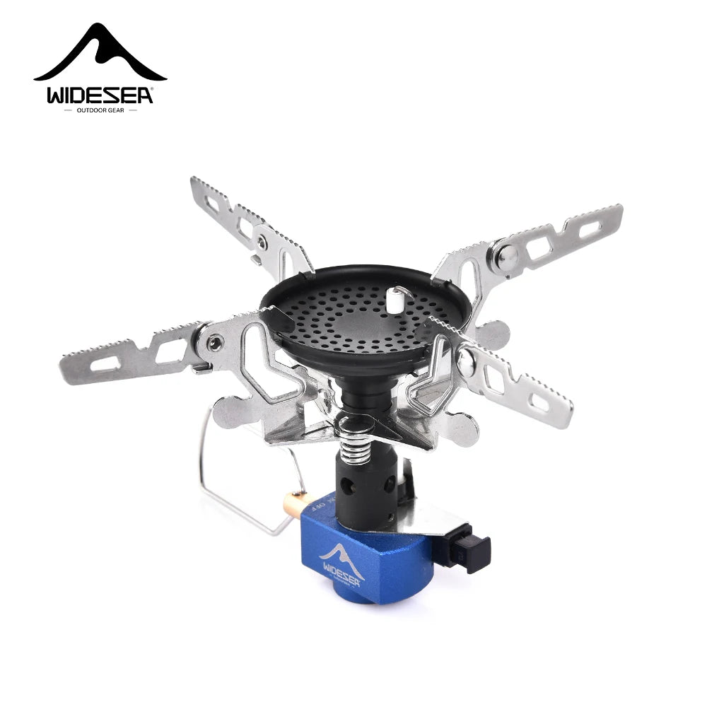 Outdoor Camping Gas Burner Outdoor Stove 3300W with igniter Camping Equipment Portable Tourist  Survival Bushcraft Kitchen