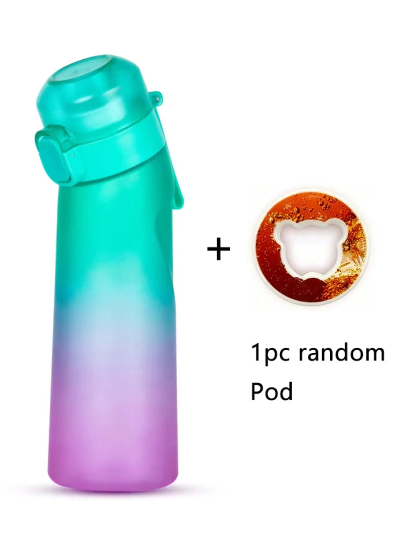 ScentSip™ Flavor Water Bottle – Taste Without Sugar | Includes Scent Flavor Pods
