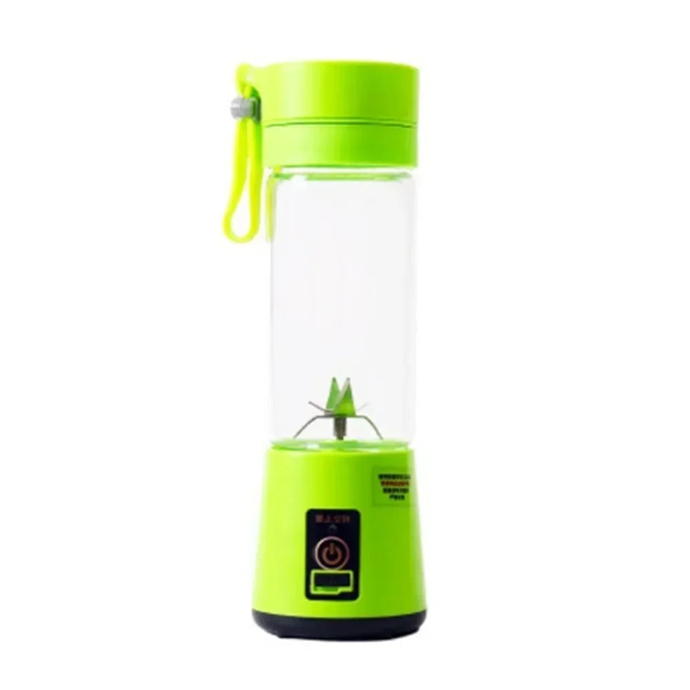 Portable Mini Blender For Shakes Rechargeable USB 380ML Traveling Fruit Juicer Cup Hand Fruit Blender Juicing Cup Kitchen Gadget